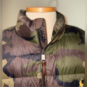Ralph Lauren Yellow and Camouflage Jacket